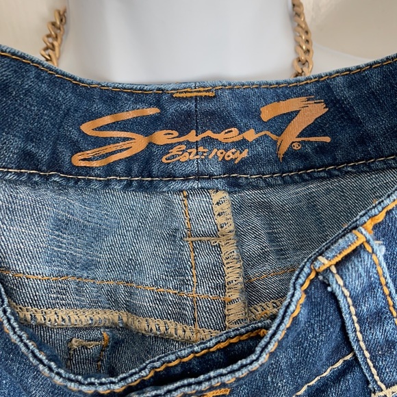 Plus Size Seven7 Crop Denim Jeans - Picture 9 of 11